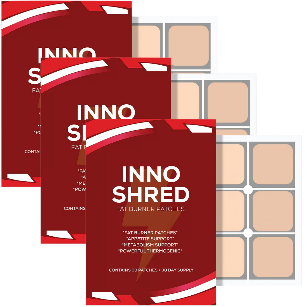 3 confezioni di cerotto brucia grassi INNO SHRED