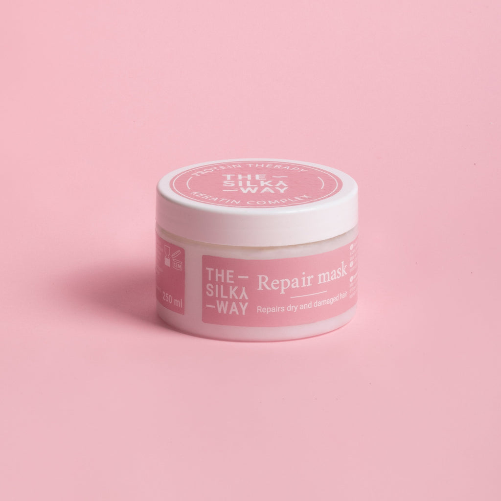 1 vasetto di maschera riparatrice per capelli